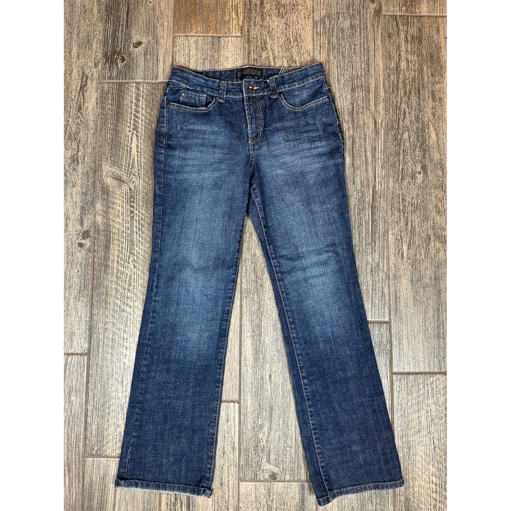 Nine‎ West Women's Jeans Size 10 Waist 29 Bootcut Dark Wash Denim Casual